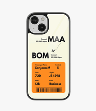 Load image into Gallery viewer, Boarding Pass Ticket Glass Case