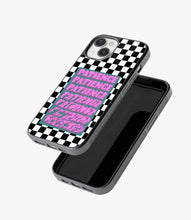 Load image into Gallery viewer, Melting Patience Checkered Glass Case