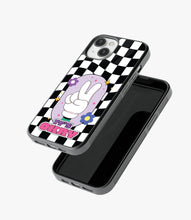 Load image into Gallery viewer, It's Okay Checkered Glass Case