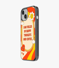 Load image into Gallery viewer, Orange Retro Psychedelic Glass Case