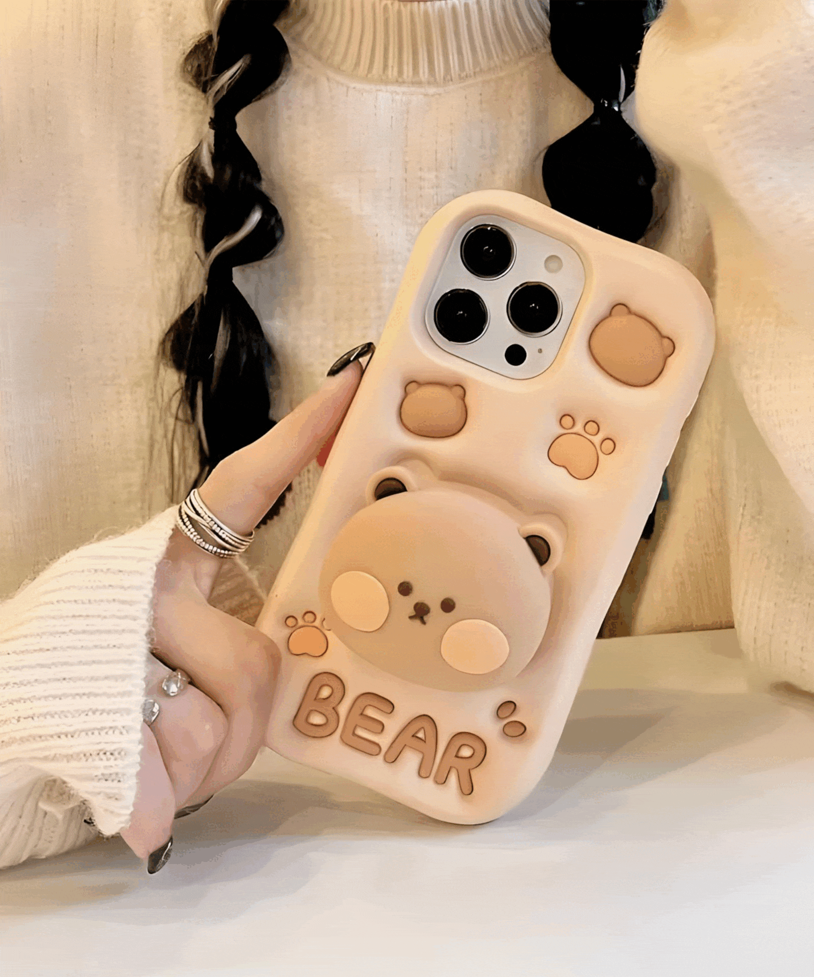 Kawaii Cartoon Silicone Cases