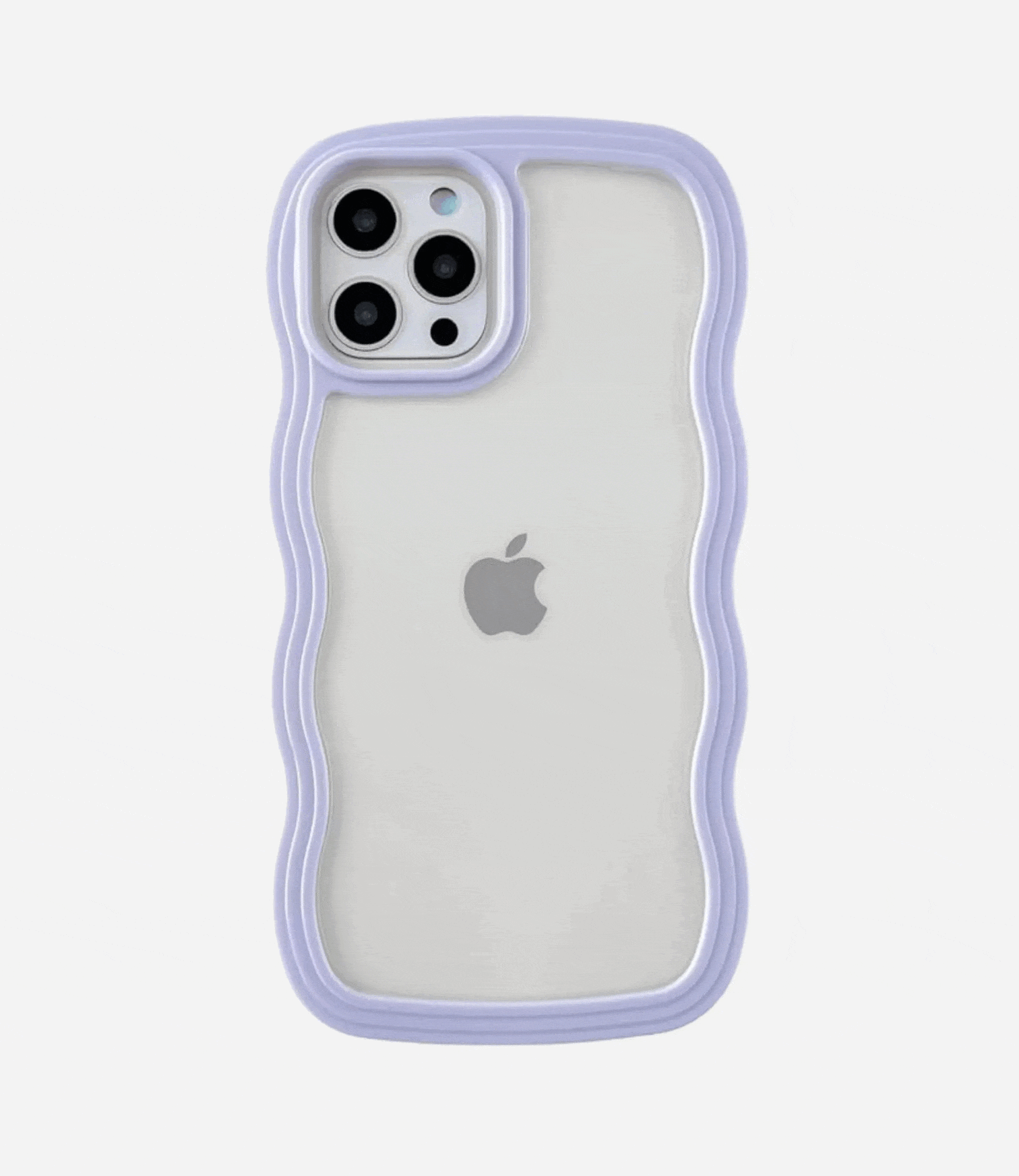 Wavy Clear Silicone Case