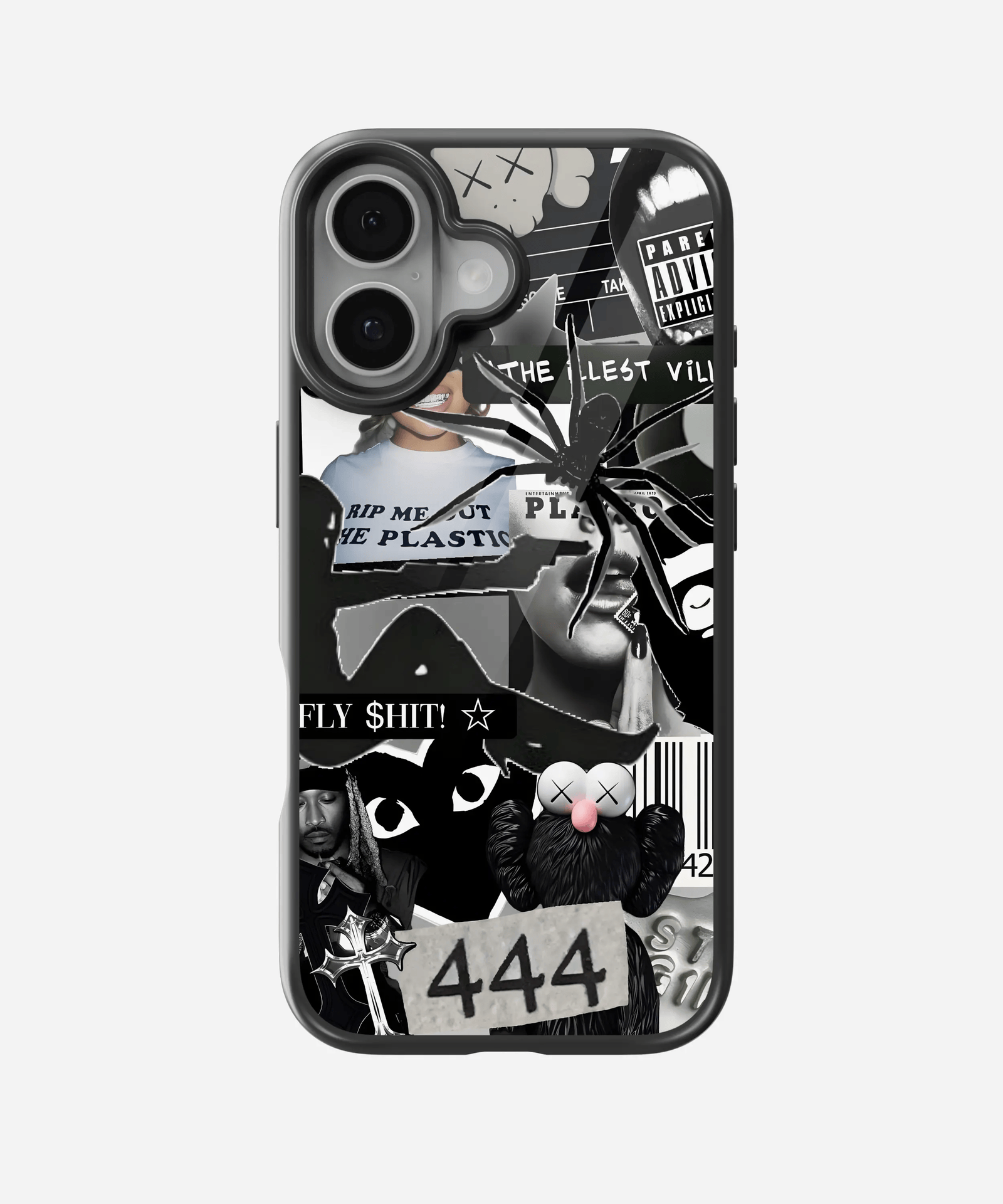 Black Aesthetic Glass Cases