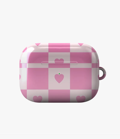 Love Check Glossy Airpod Case