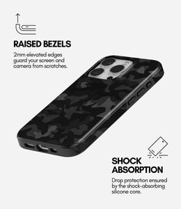 Stealth Night Camo Glossy Armoured Case