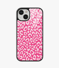 Load image into Gallery viewer, Leopard Print Pink Glass Case
