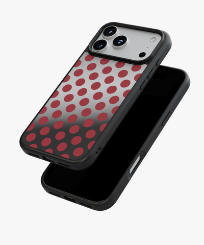 Cherry Polka Pop Luxe Mirror Phone Case