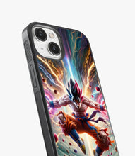 Load image into Gallery viewer, Saiyan Legend Glass Phone Case

