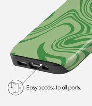 Load image into Gallery viewer, Verdant Flow Glossy Armoured Case
