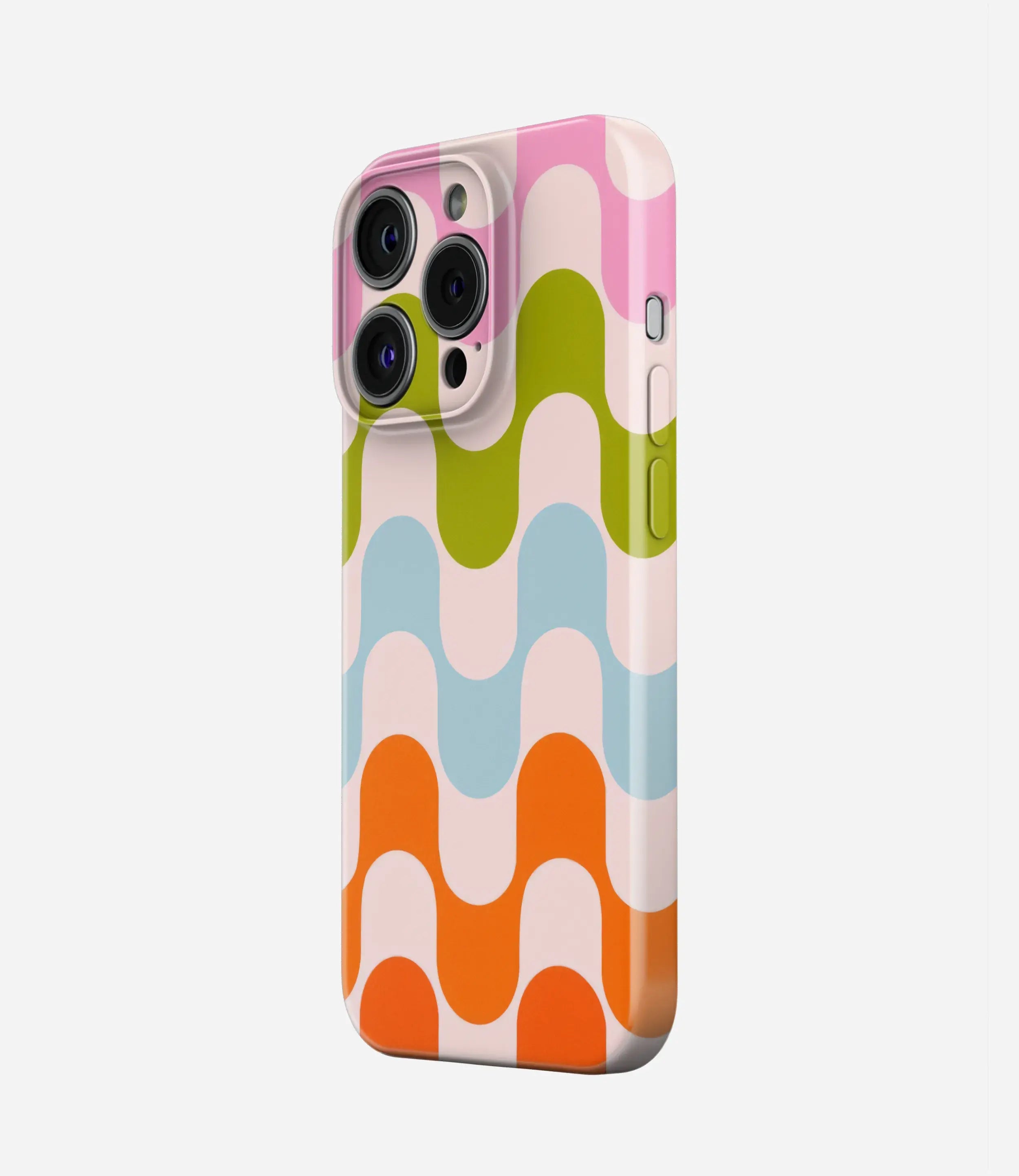 Retro Flow Glossy Hard Case