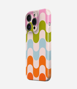 Retro Flow Glossy Hard Case