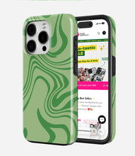 Load image into Gallery viewer, Verdant Flow Glossy Armoured Case
