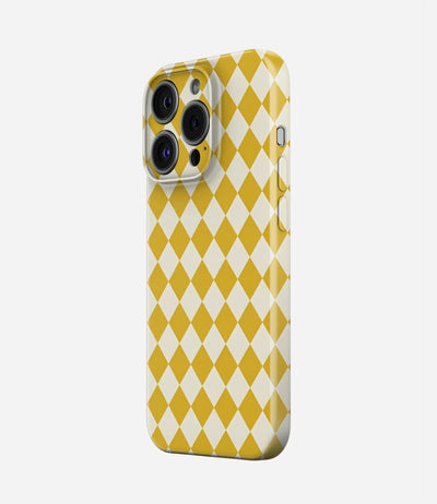 Honey Harlequin Glossy Hard Case