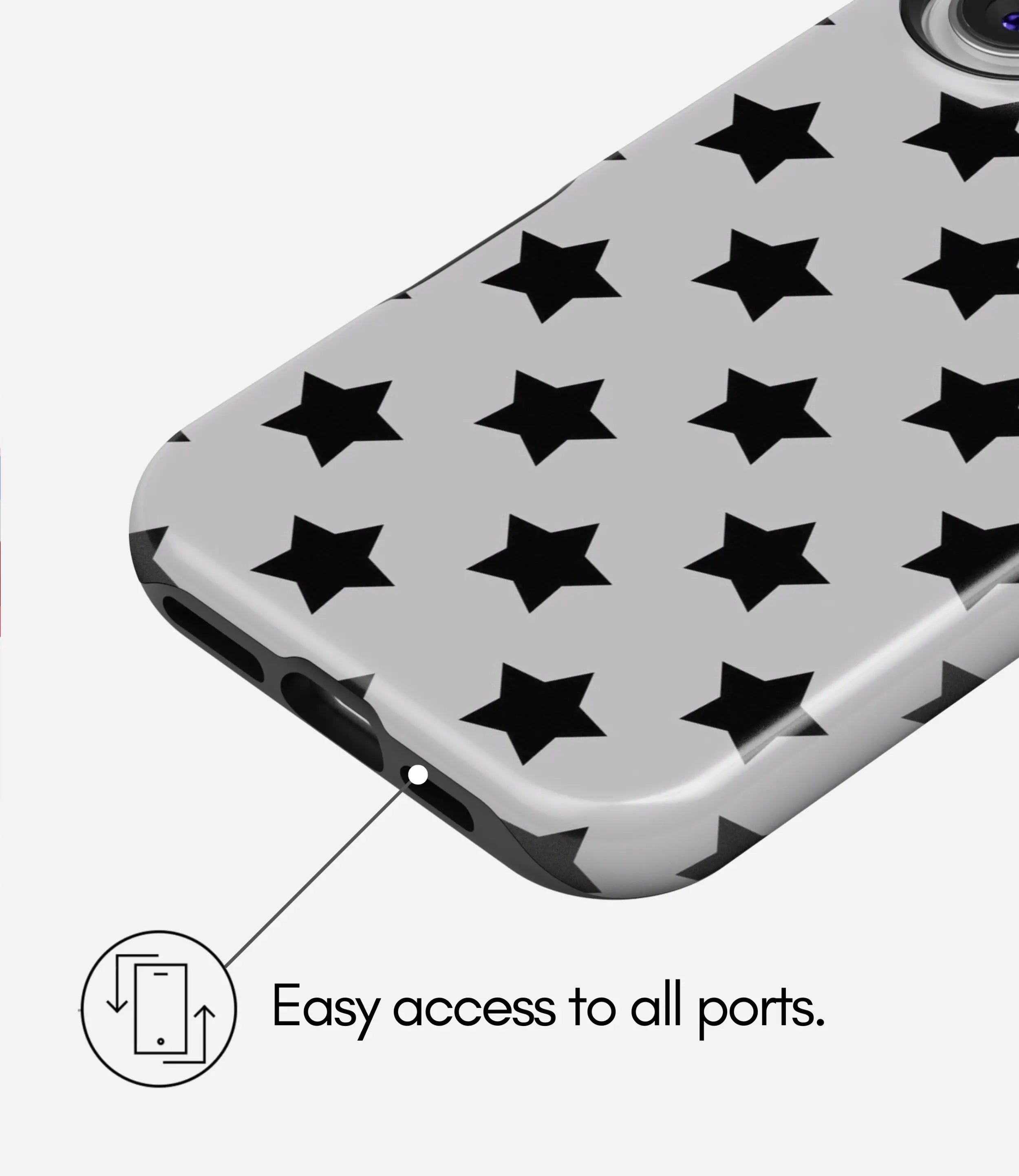 Midnight Star Glossy Armoured Case