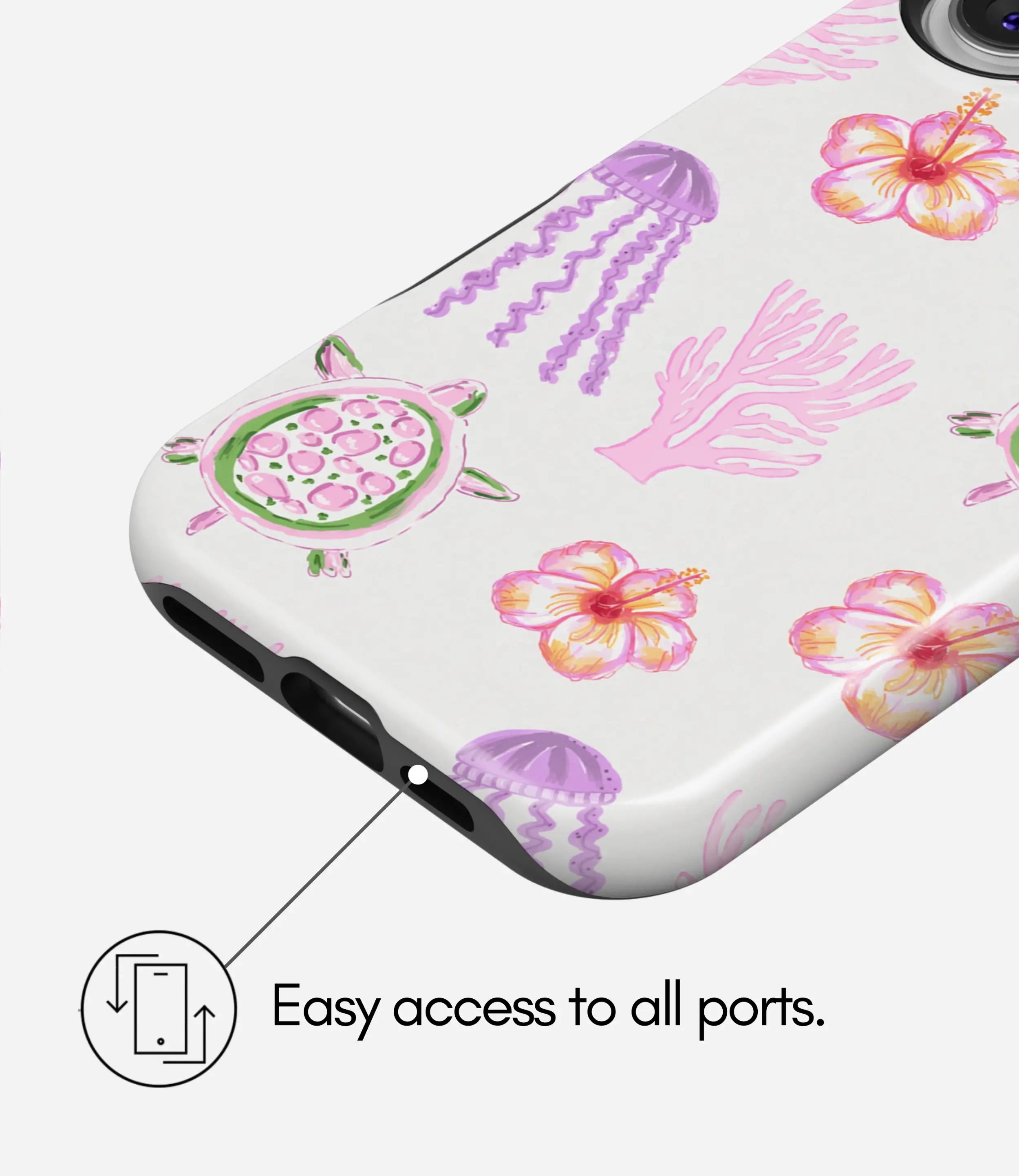 Tropical Drift Glossy Armoured Case