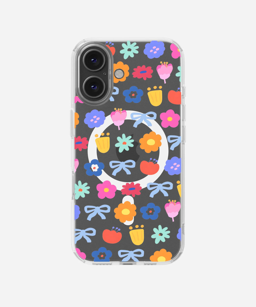 Tied in Color Clear Magsafe Clear Phone Case