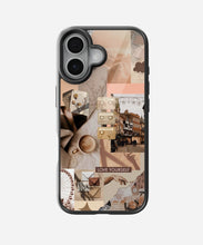 Load image into Gallery viewer, Vintage Patchwork Aesthetic Glass Phone Case

