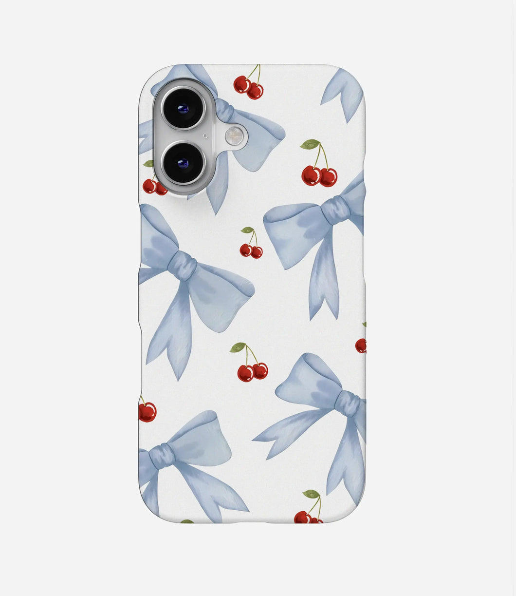 Berry Bow Bloom Hard Case