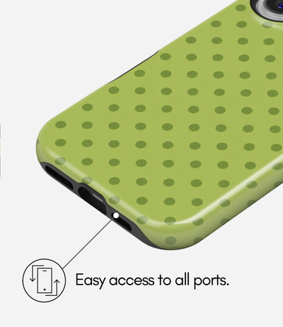 Color Pop Polka Glossy Armoured Case