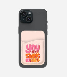 Strong As Hell Phone Wallet