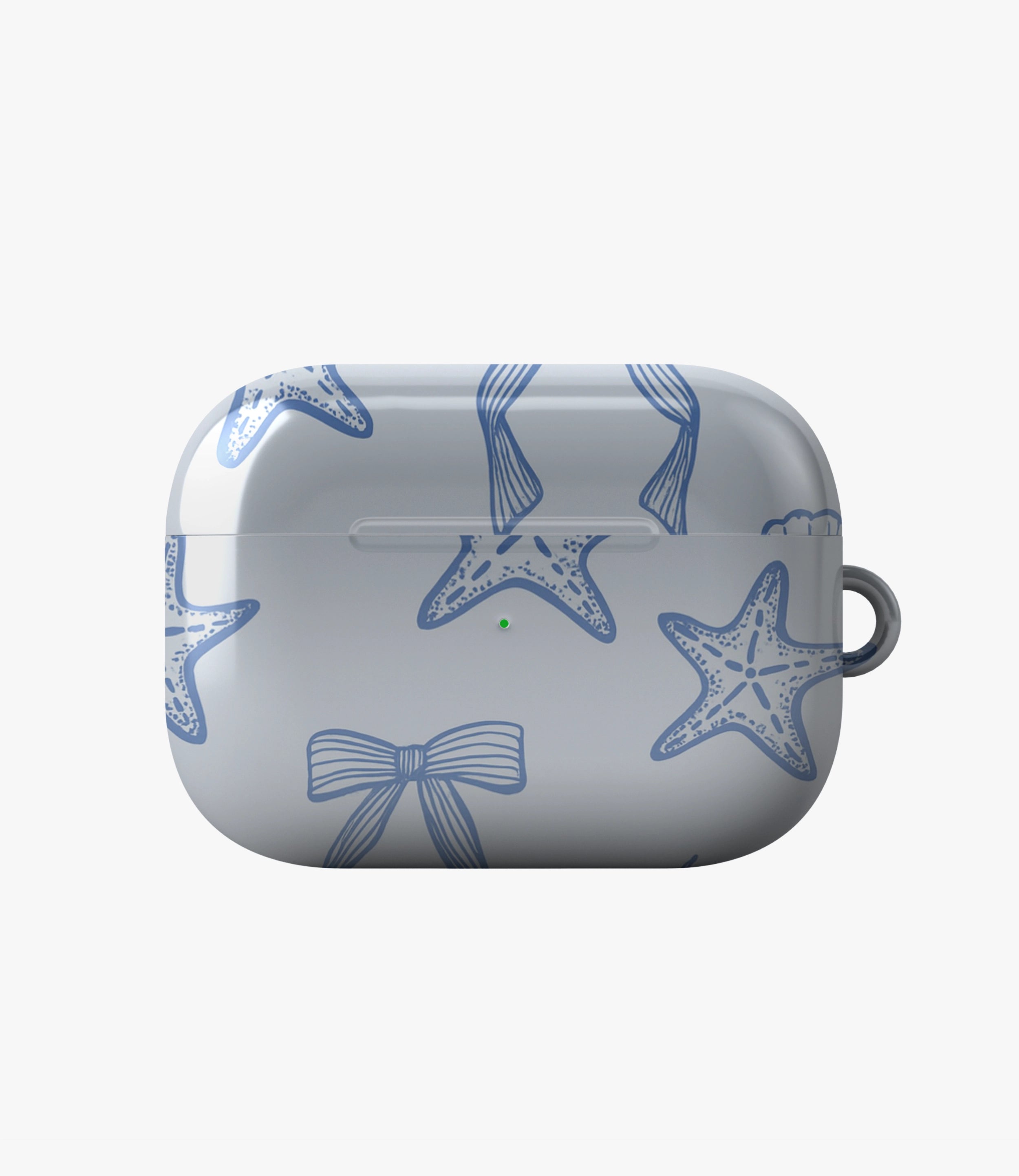 Coastal Bowties Glossy Airpod Case