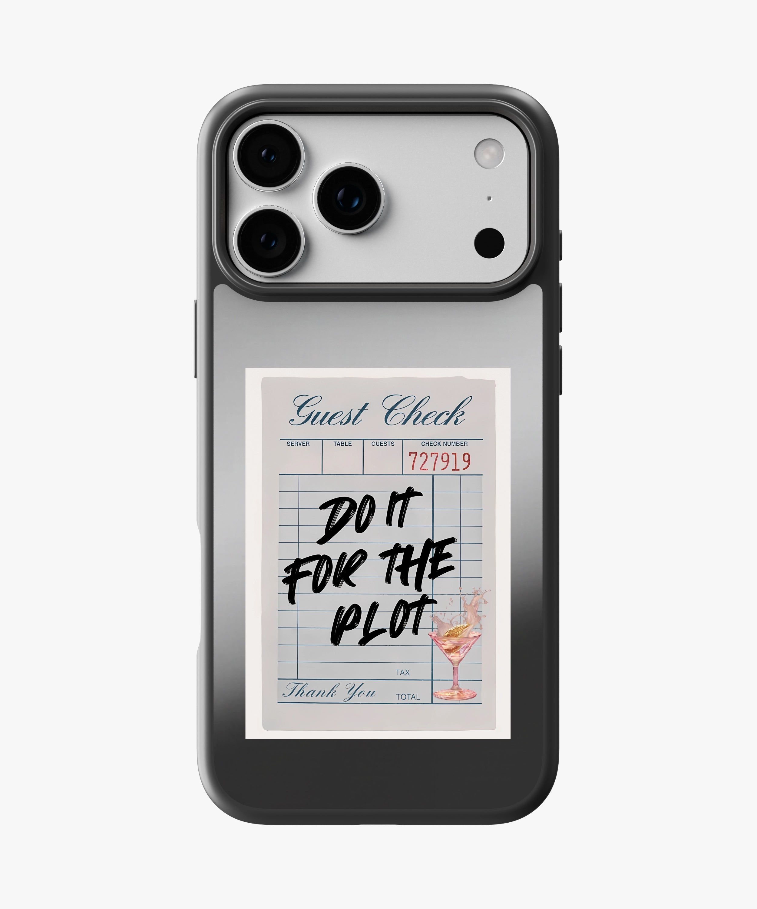 Do It For The Plot Luxe Mirror Phone Case