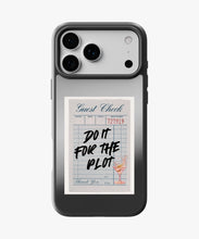 Load image into Gallery viewer, Do It For The Plot Luxe Mirror Phone Case
