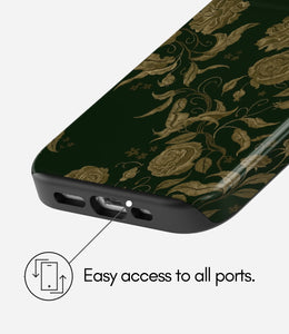 Antique Bloom Glossy Armoured Case