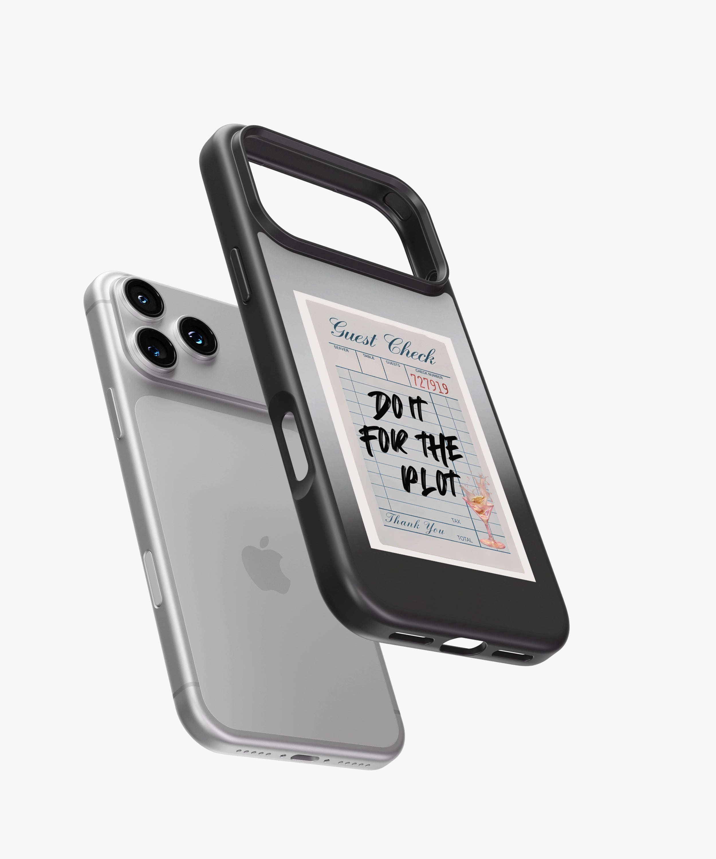 Do It For The Plot Luxe Mirror Phone Case