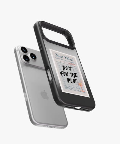 Do It For The Plot Luxe Mirror Phone Case