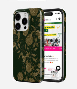 Antique Bloom Glossy Armoured Case