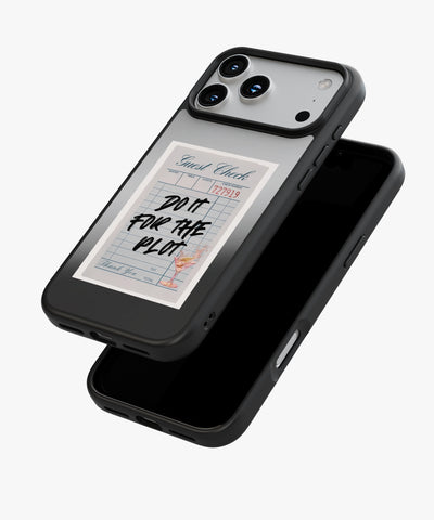 Do It For The Plot Luxe Mirror Phone Case