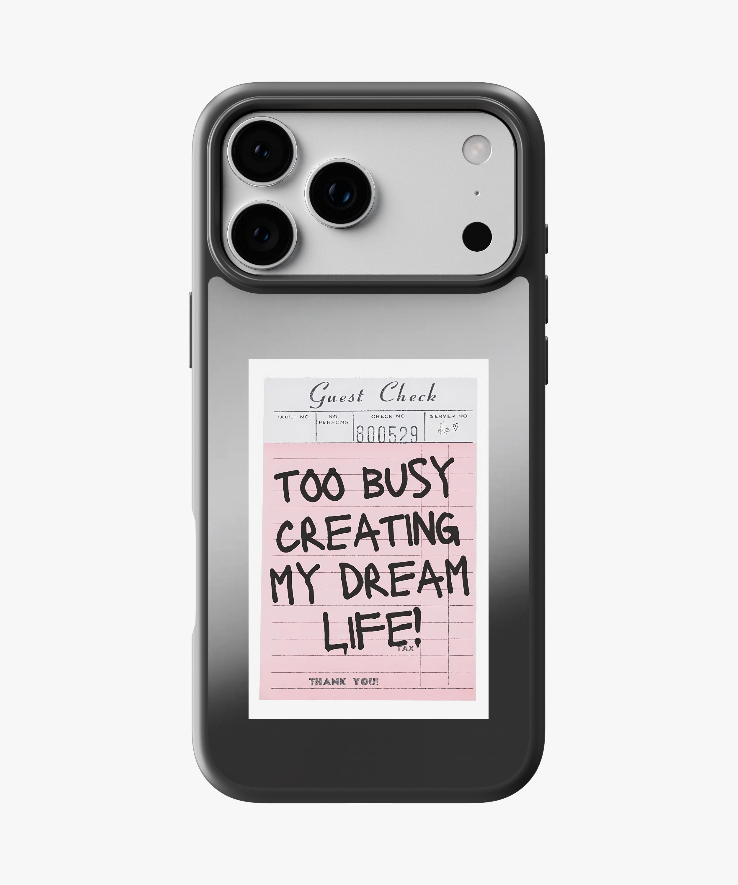 Creating My Dream Life Luxe Mirror Phone Case
