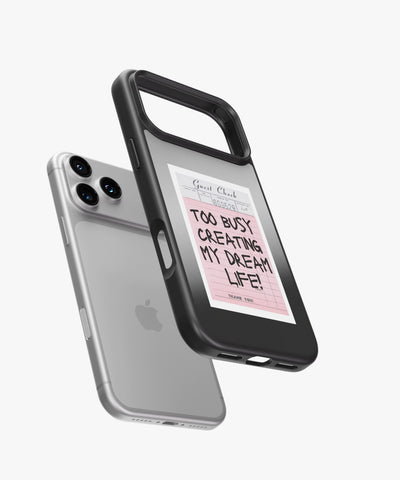 Creating My Dream Life Luxe Mirror Phone Case