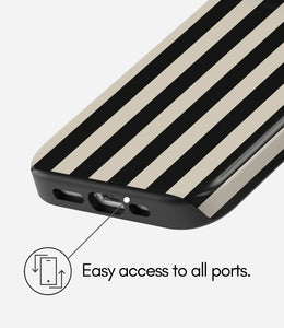 Parisian Lines Glossy Armoured Case
