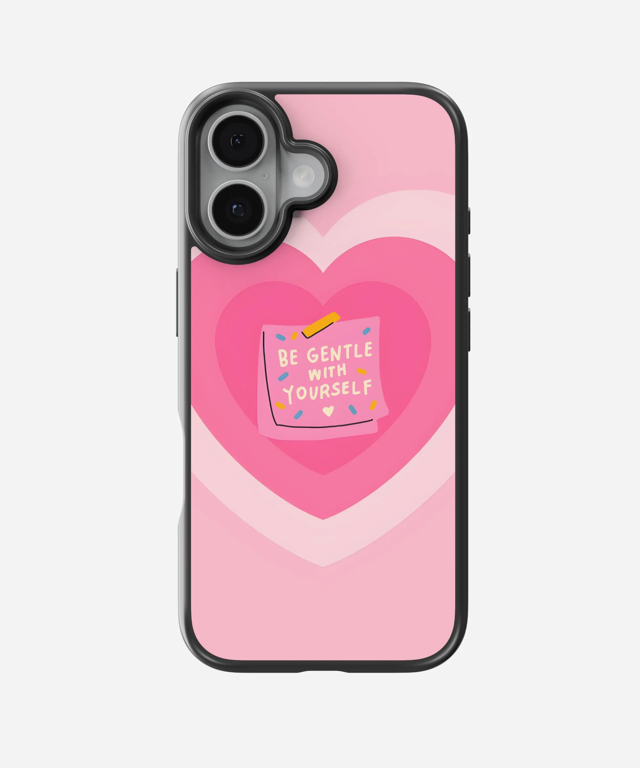 Be Gentle With Yourself Hybrid Matte Case