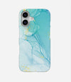 Tradewind/Jungle Mist Marble Print Case