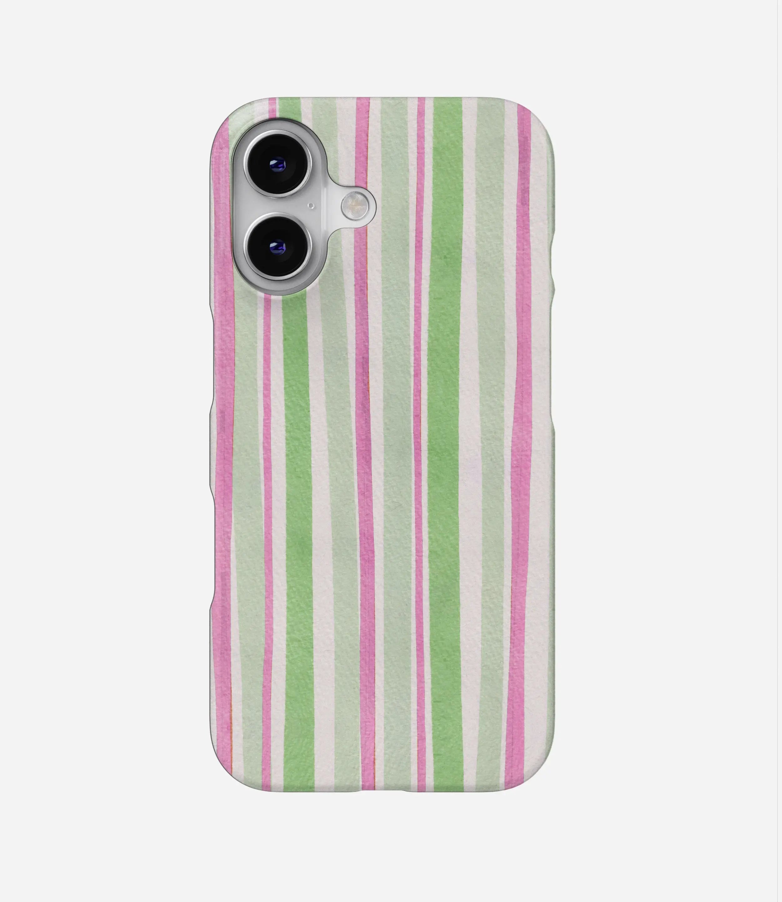 Strawberry Matcha Stripes Hard Case