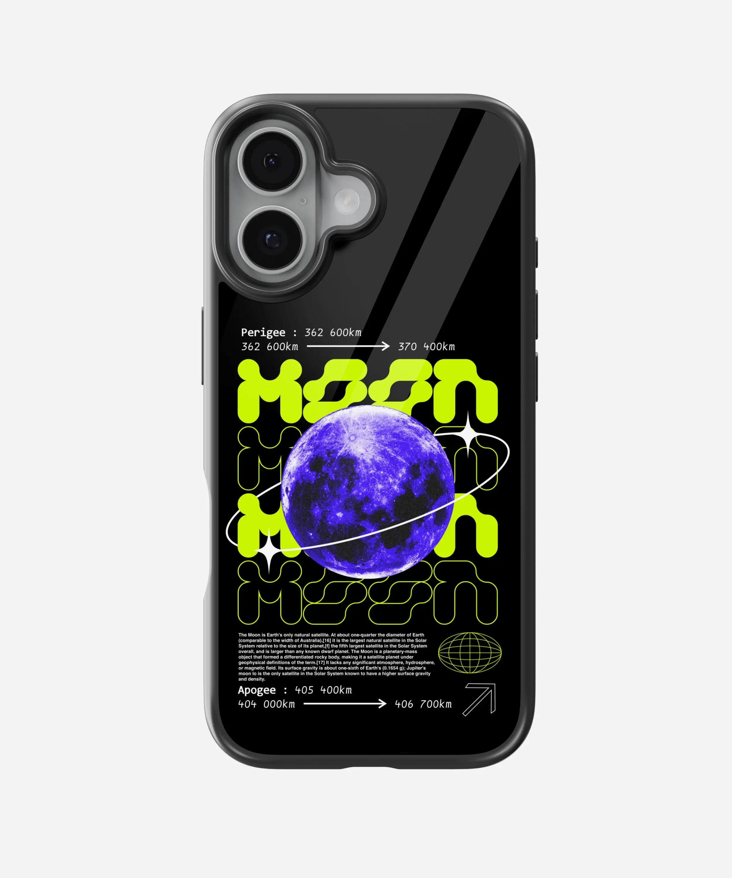 Lunar Moon Glass Case