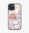 Sweet Bear Scribbles Hybrid Matte Case