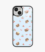 Load image into Gallery viewer, Berry Sweet Bears Glass Case
