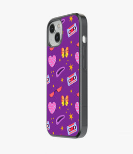 Y2K Butterfly Glass Case