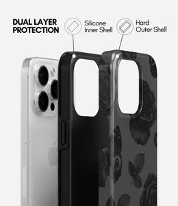 Midnight Bloom Glossy Armoured Case