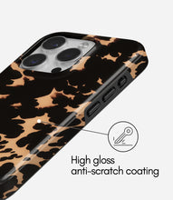 Load image into Gallery viewer, Amber Tortoiseshell Glossy Armoured Case
