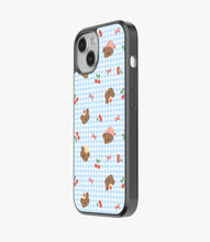 Load image into Gallery viewer, Berry Sweet Bears Glass Case
