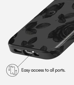 Midnight Bloom Glossy Armoured Case