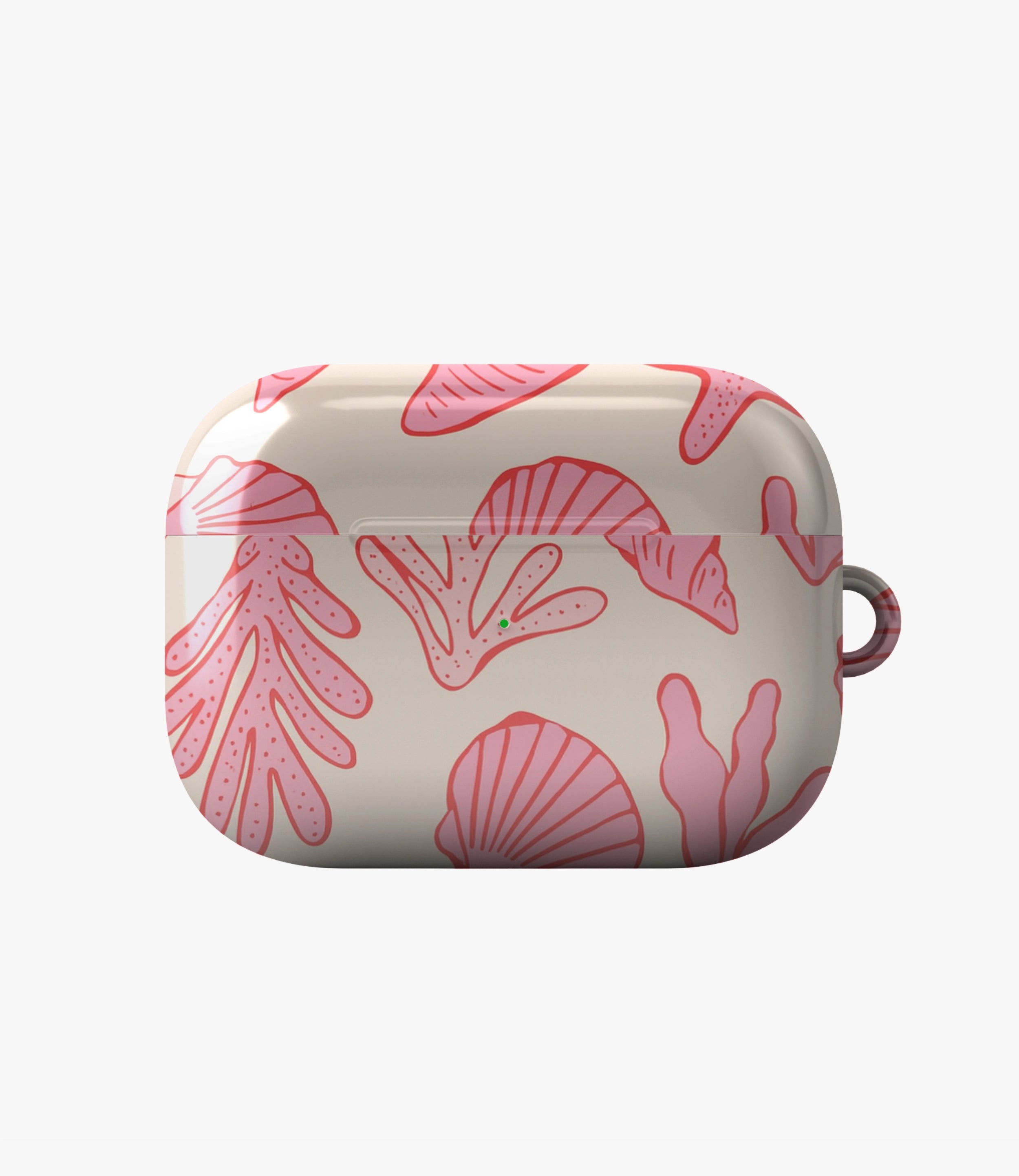 Beachy Pink Glossy Airpod Case