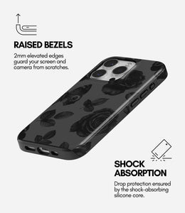 Midnight Bloom Glossy Armoured Case