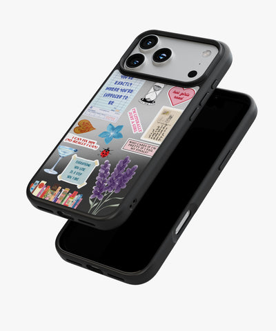 Bibliophile Energy Luxe Mirror Phone Case