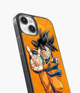 Ultra Instinct Goku Glass Phone Case